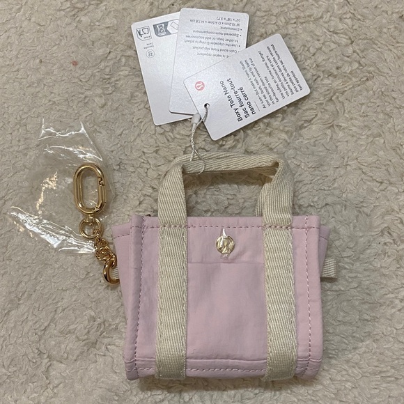❤️ Lululemon Daily Boxy Nano Tote Bag Asia Exclusive Pink NWT